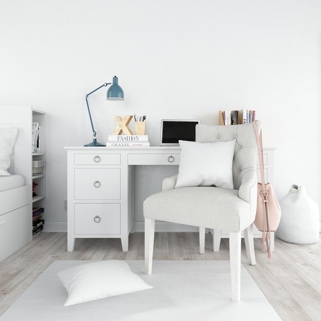 Style de chambre intérieur moderne