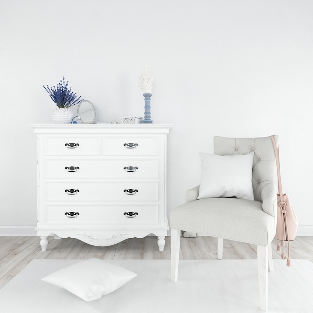 Style de chambre intérieur moderne
