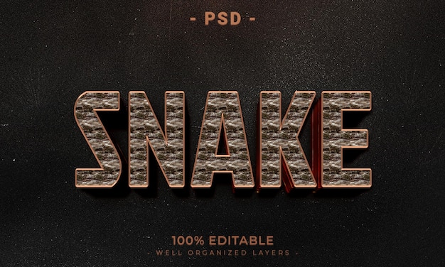 Style d'effet de texte modifiable 3d avec arrière-plan