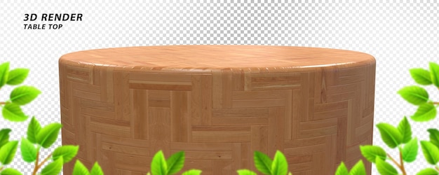 Styles De Table En Bois Rendu 3d