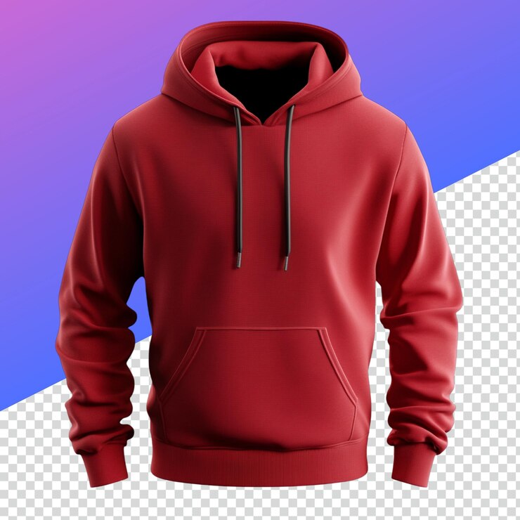 PSD stylish hoodie png para diseños de moda y ropa