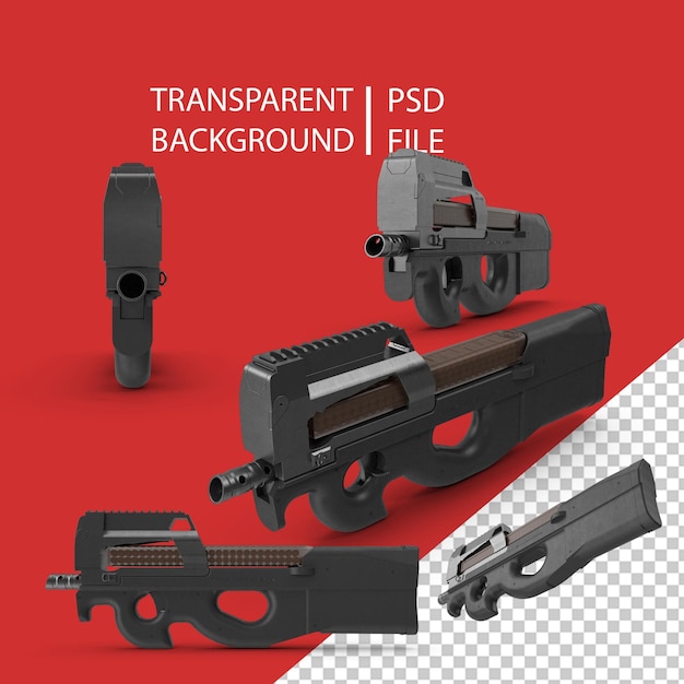 PSD subfusil png