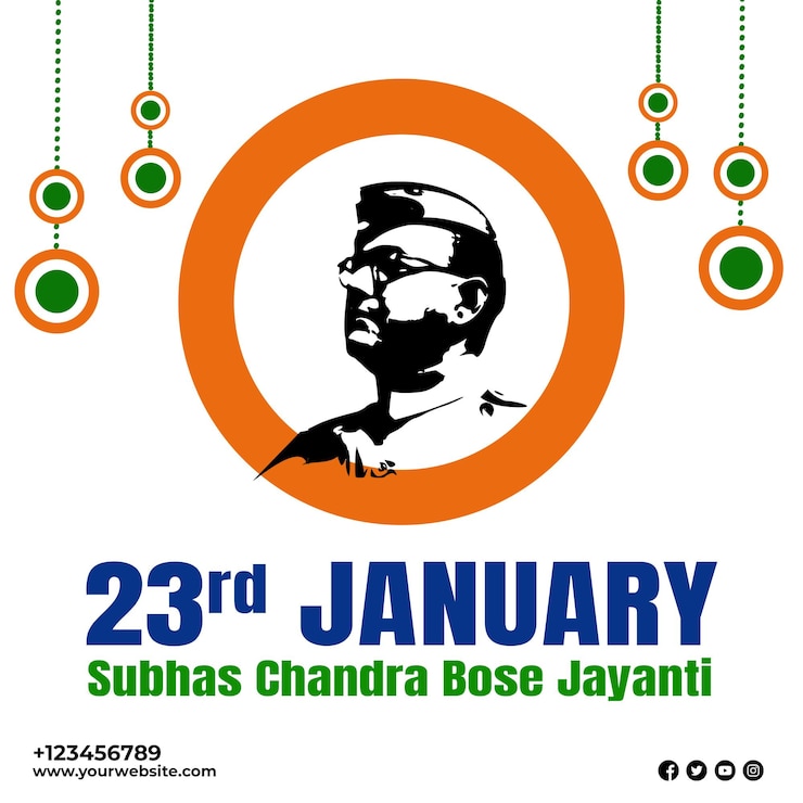 PSD subhash chandra bose jayanti instagram-post