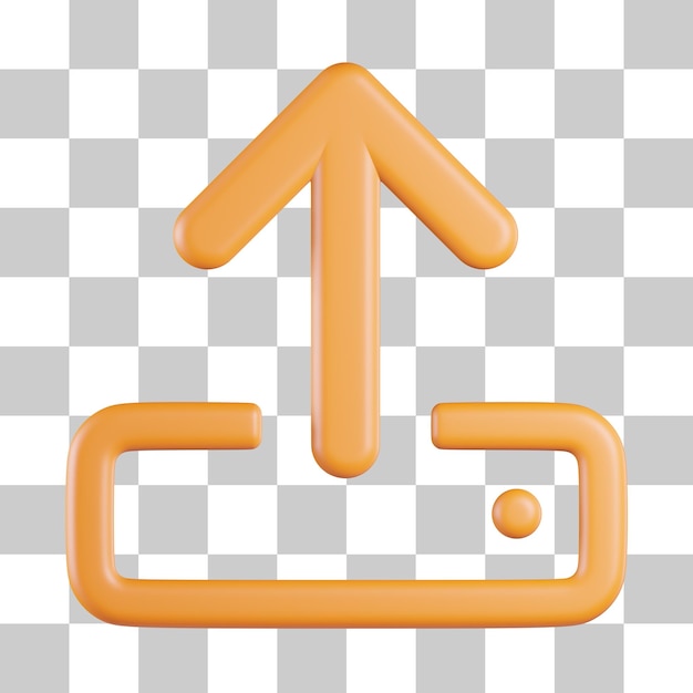 Subir a Line Drive Icono 3D