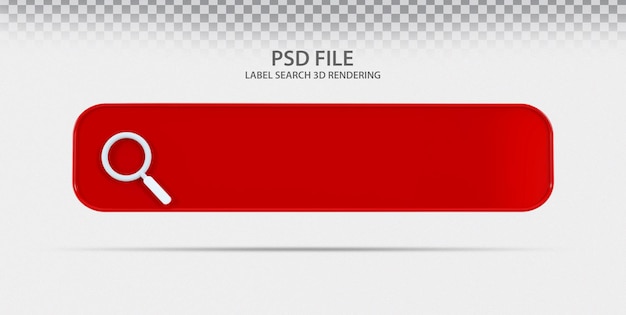 Suche label rot 3d