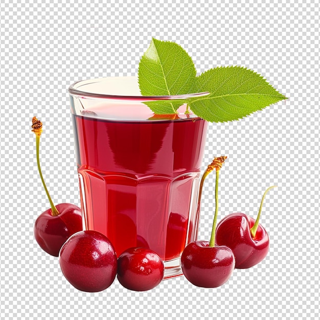 Suco de cranberry isolado em branco