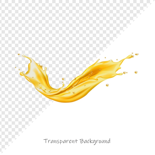 Suco de laranja espalhado