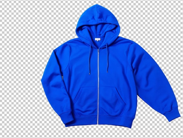 PSD la sudadera azul con capucha