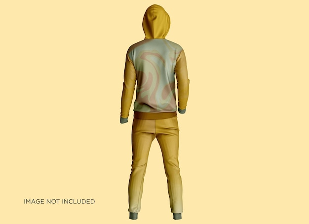 Sudadera con capucha Jumper Relax Style Mockup