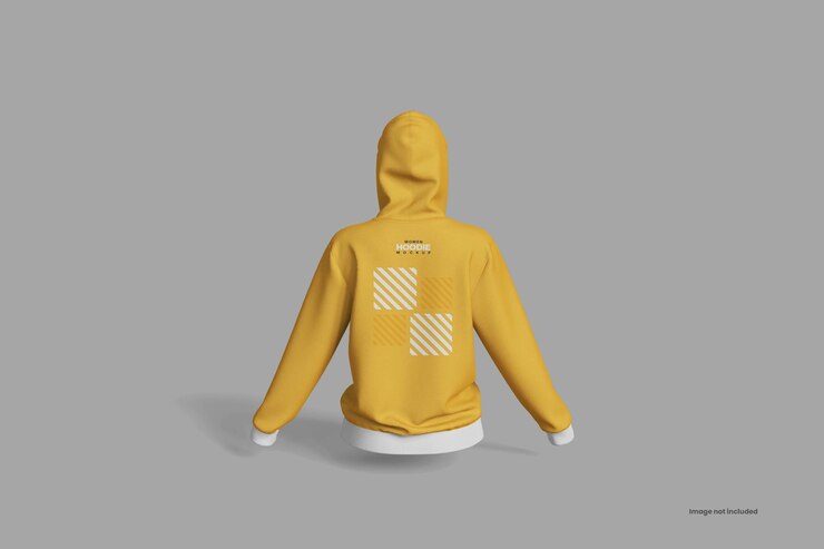 PSD sudadera con capucha para mujeres