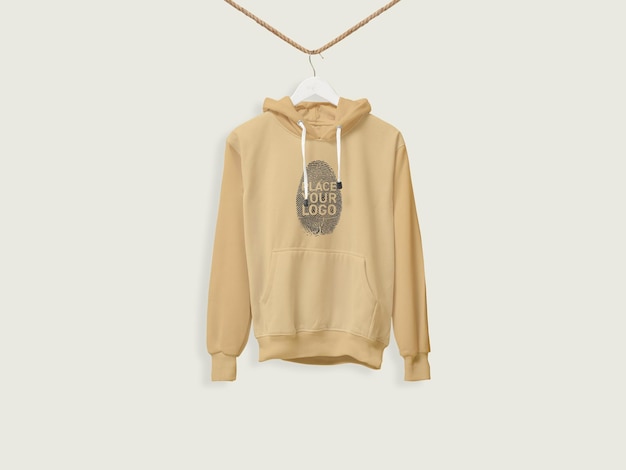 Sudadera con capucha psd maqueta