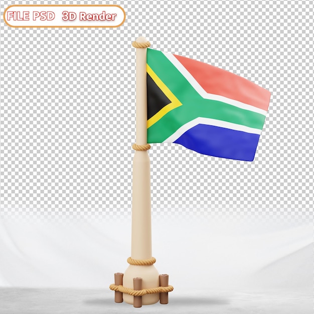 Südafrika-flagge