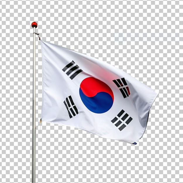 PSD südkoreas nationalflagge png