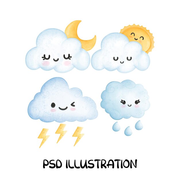 PSD süße wolken 1