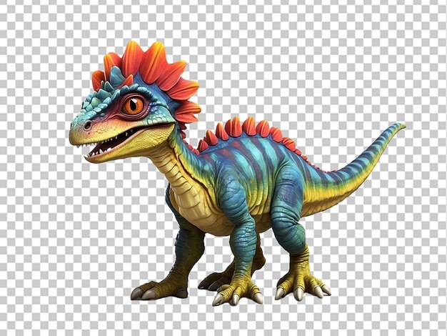 PSD süßer dinosaurier 3d