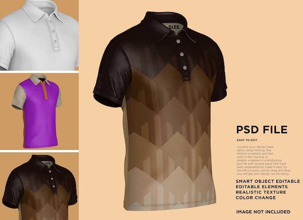 PSD suite polo mockup