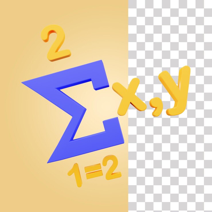 PSD summation formula 3d icon