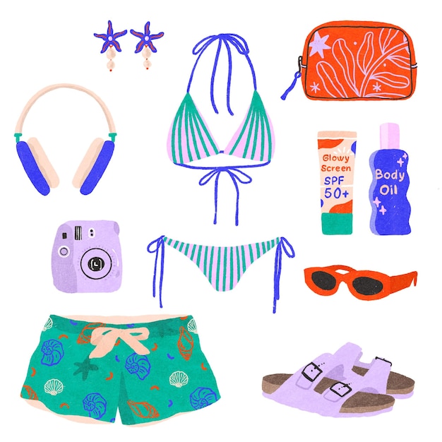 Summer Beach Essentials Collection