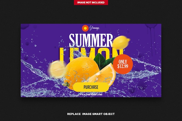 PSD summer drink fb-newsfeed