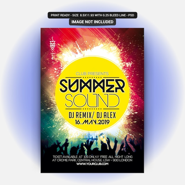 PSD summer sound flyer