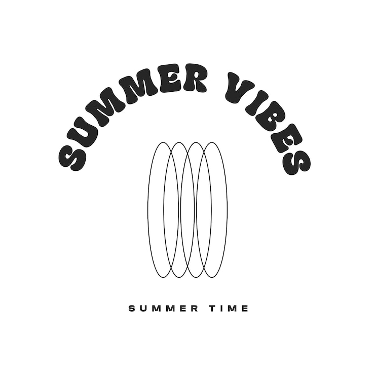 PSD summer vibes and summer time