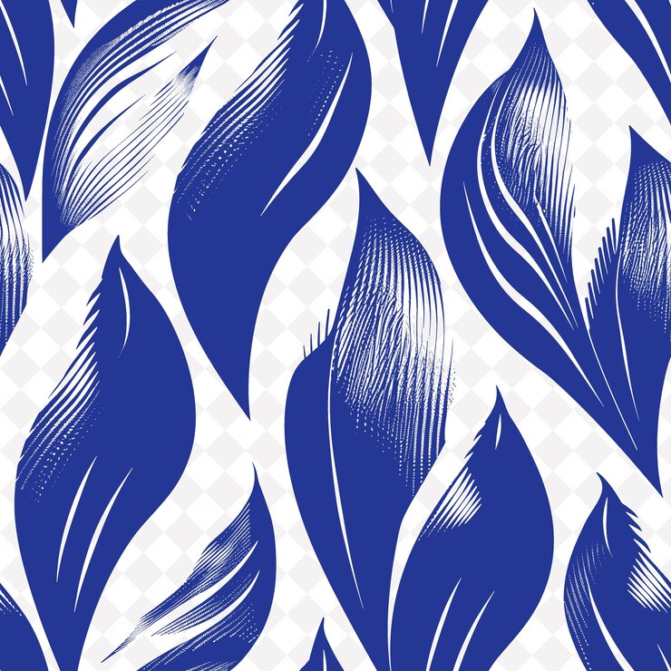 PSD sumptuoso patrón de ikat con un tipo de icono de pluma y diseño vectorial de patrón natural abstracto y borroso