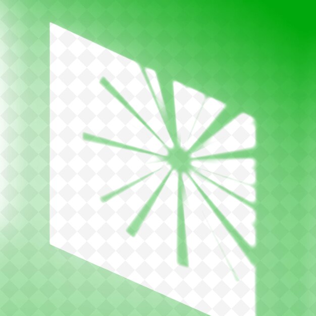 Sunburst Window Shadow Casting Radial Formas dinámicas Sharp Ener PNG sombra de fundición Ilustraciones de fundición g