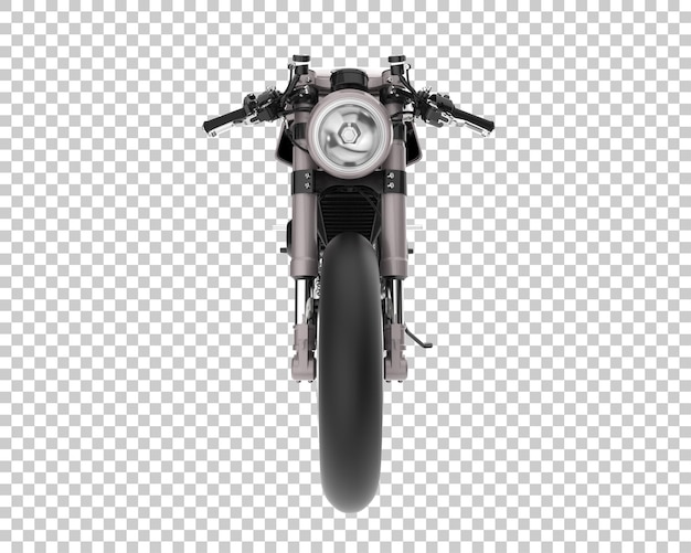 Super bici su sfondo trasparente. rendering 3D - illustrazione