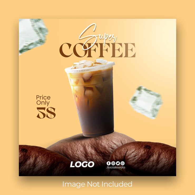 Super Coffee Promotion - Iced Coffee Ad