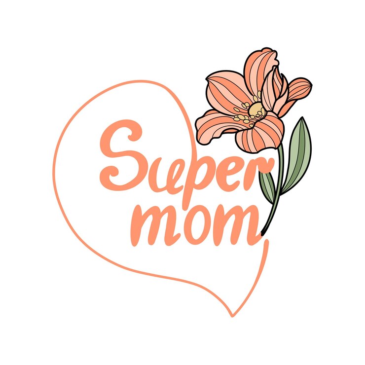 PSD super-mom blumenherz-design