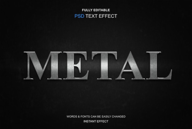 Super-realistische Metall-Effekte