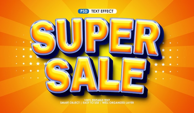 Super Sale Premium-Textstil-Effekt