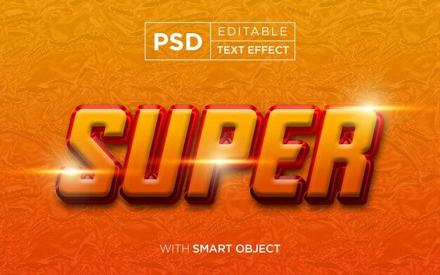 Super texteffekt