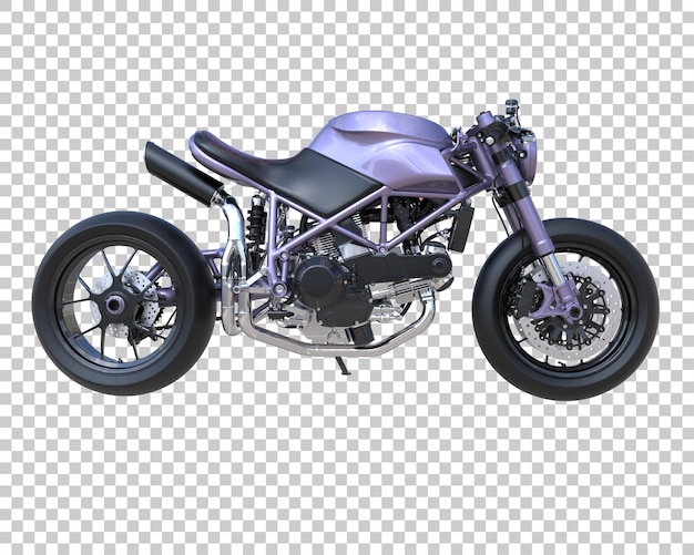 Super vélo sur fond transparent. rendu 3d - illustration