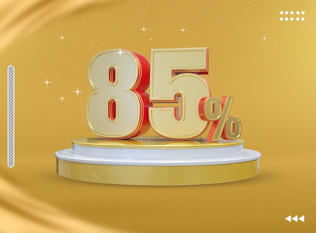 Super venda 75% com ouro no pódio