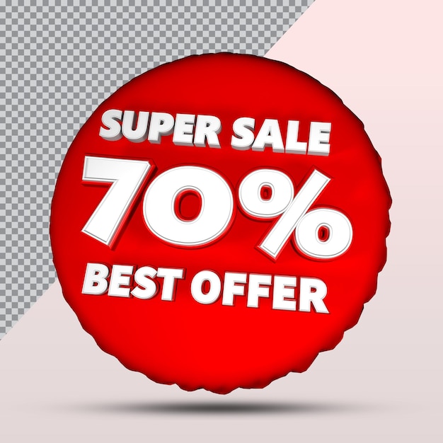 Super venta 70 por ciento mejor oferta número 3d