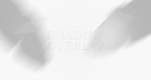 PSD superposición de sombra de luz natural borrosa en maqueta de presentación de fondo abstracto de textura de papel de pared