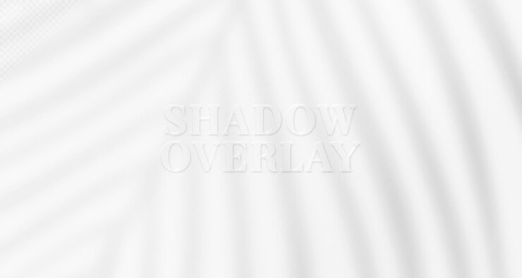 PSD superposición de sombras de luz natural borrosa en la textura del papel de pared maqueta de presentación de fondo abstracto