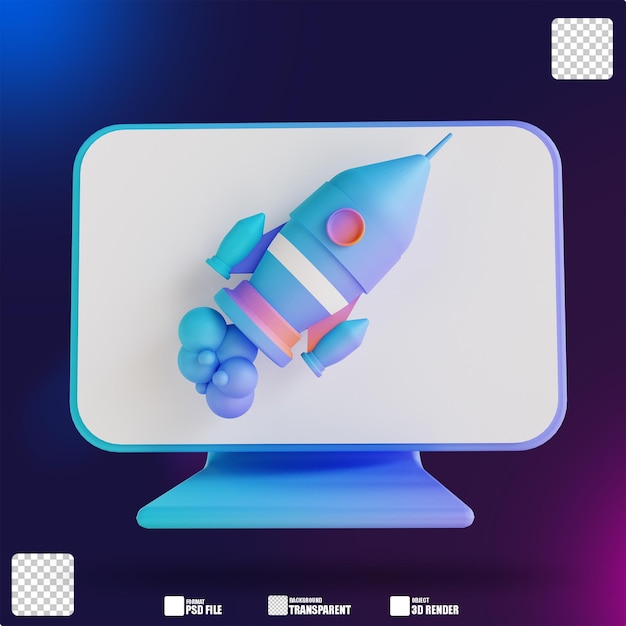 Supervisión de principiantes de ilustración 3D