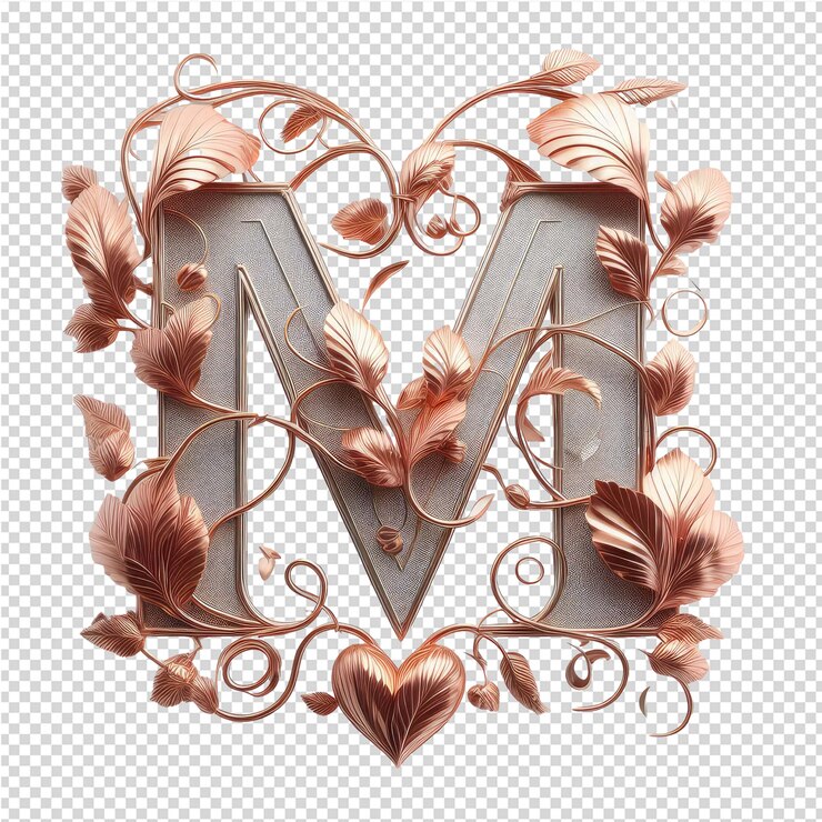 PSD surat 3d terisolasi di canva png yang jernih