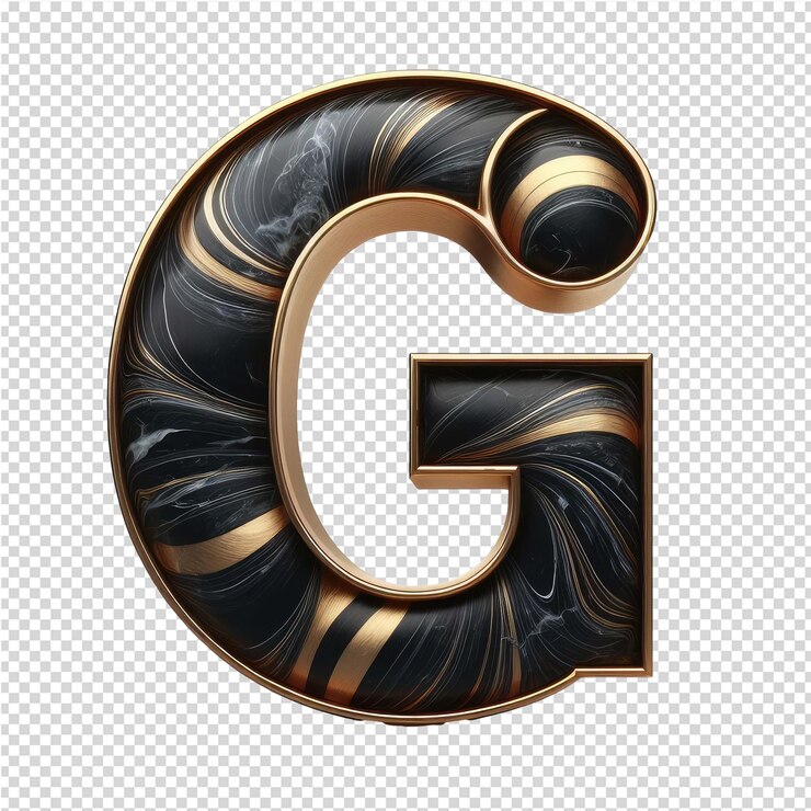 PSD surat 3d terisolasi di canva png yang jernih