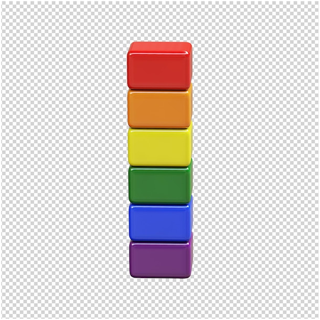 Surat dari warna bendera LGBT