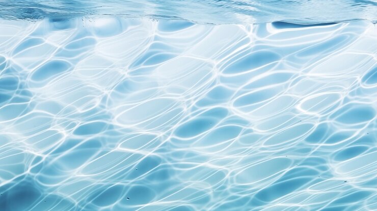 PSD surface d'eau avec des ondulations et des vagues arrière-plan abstrait et texture pour la conception