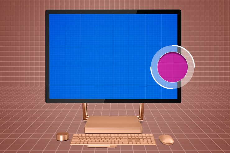 PSD surface studio ampliar maquete