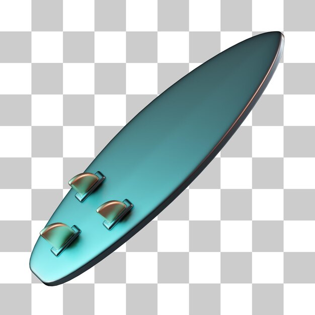 PSD surfbrett 3d-symbol