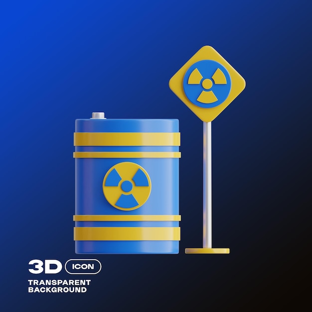 Survival 3D Illustration PNG Template