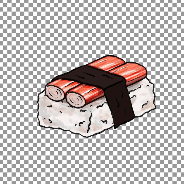 sushi de caranguejo