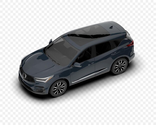 SUV Acura RDX de color azul oscuro