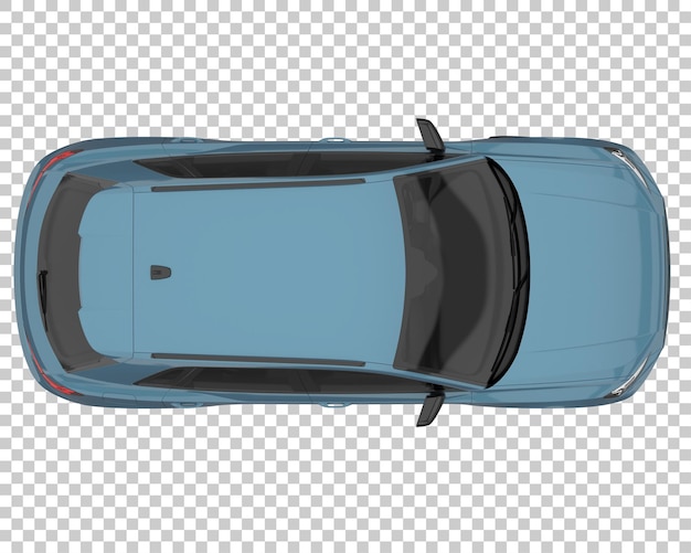 PSD suv auf transparentem hintergrund. 3d-rendering - abbildung