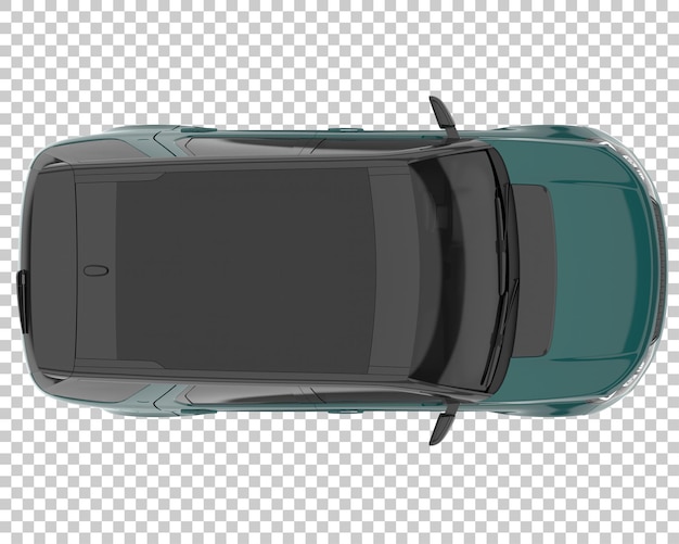 PSD suv em fundo transparente. renderização 3d - ilustração